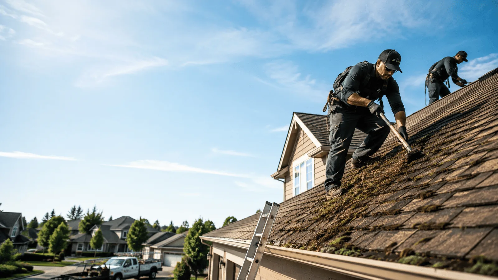 Roof Moss Removal in Tokio, ND near me